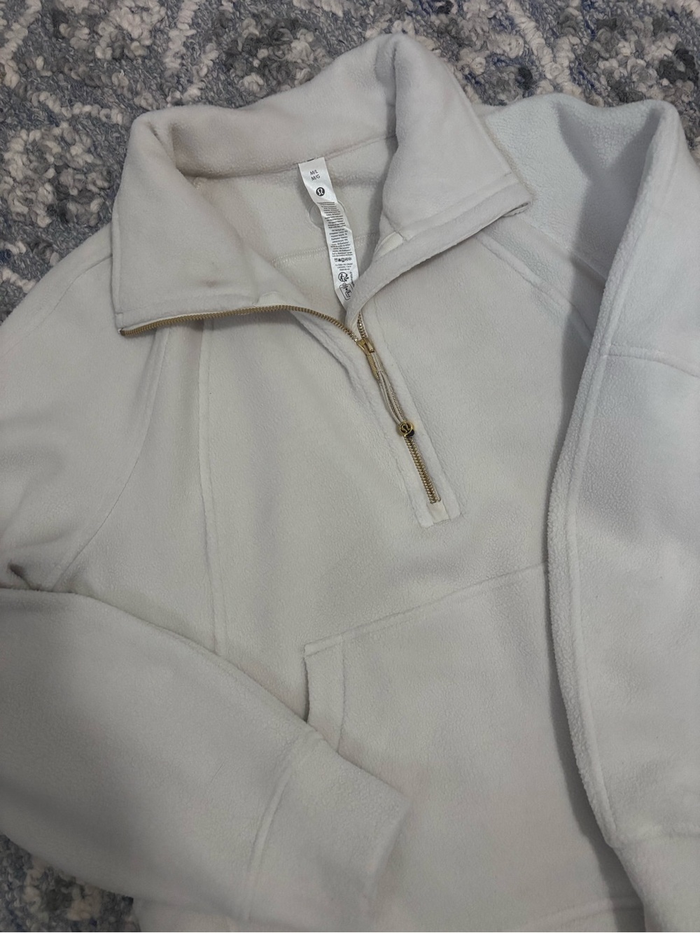 lululemon Half-Zip Fleece Scuba